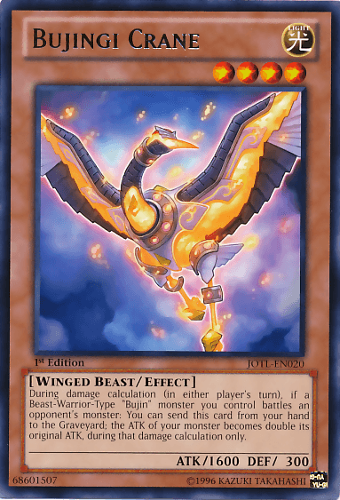 Bujingi Crane [JOTL-EN020] Rare (ONLINE ORDER ONLY)