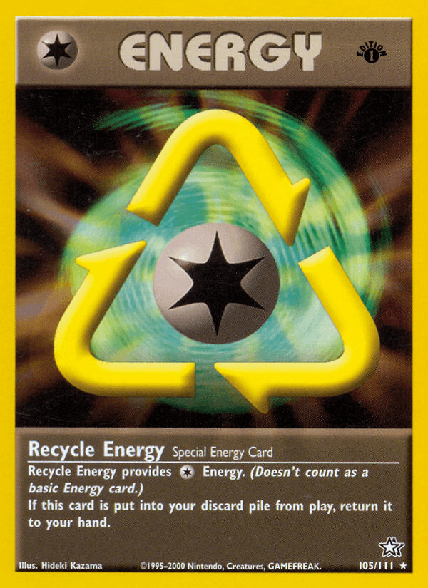Recycle Energy (105/111) [Neo Genesis 1st Edition] (Online Only)