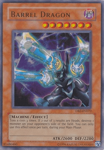 Barrel Dragon [DB2-EN072] Ultra Rare (ONLINE ORDER ONLY)