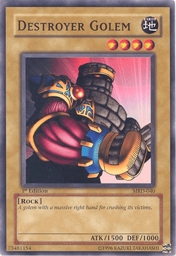 Destroyer Golem [MRD-040] Common (ONLINE ORDER ONLY)