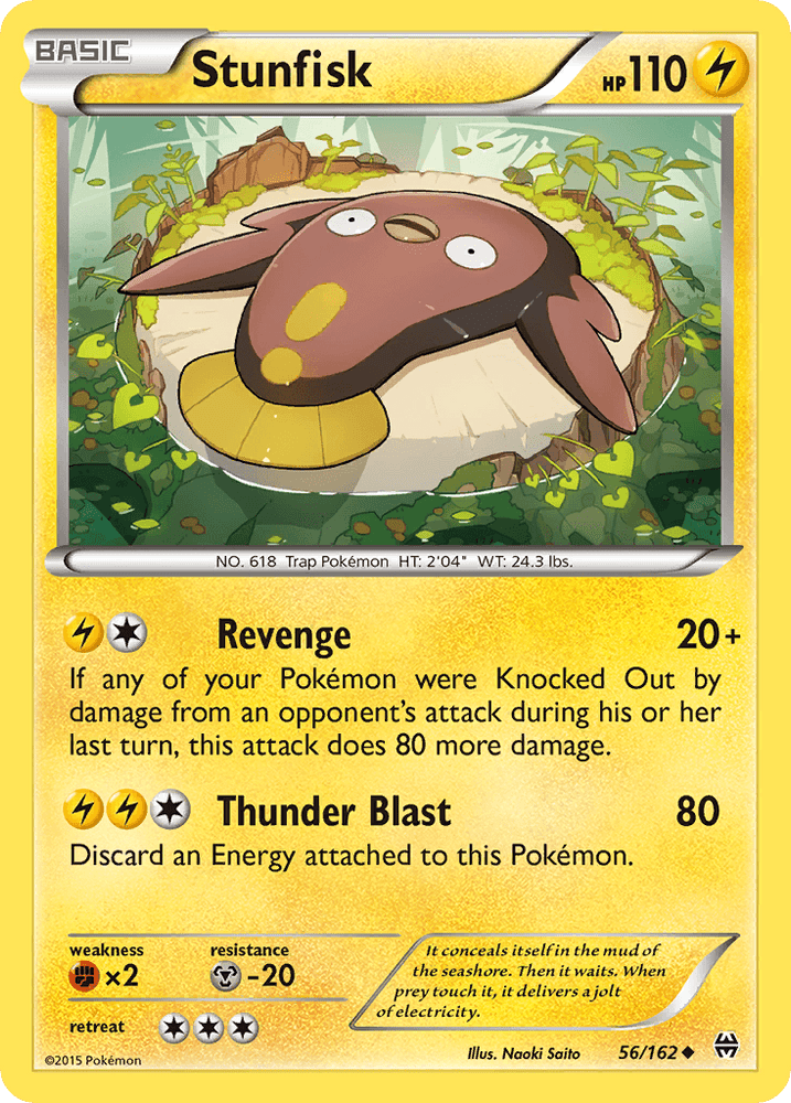 Stunfisk (56/162) [XY: BREAKthrough] (Online Only)
