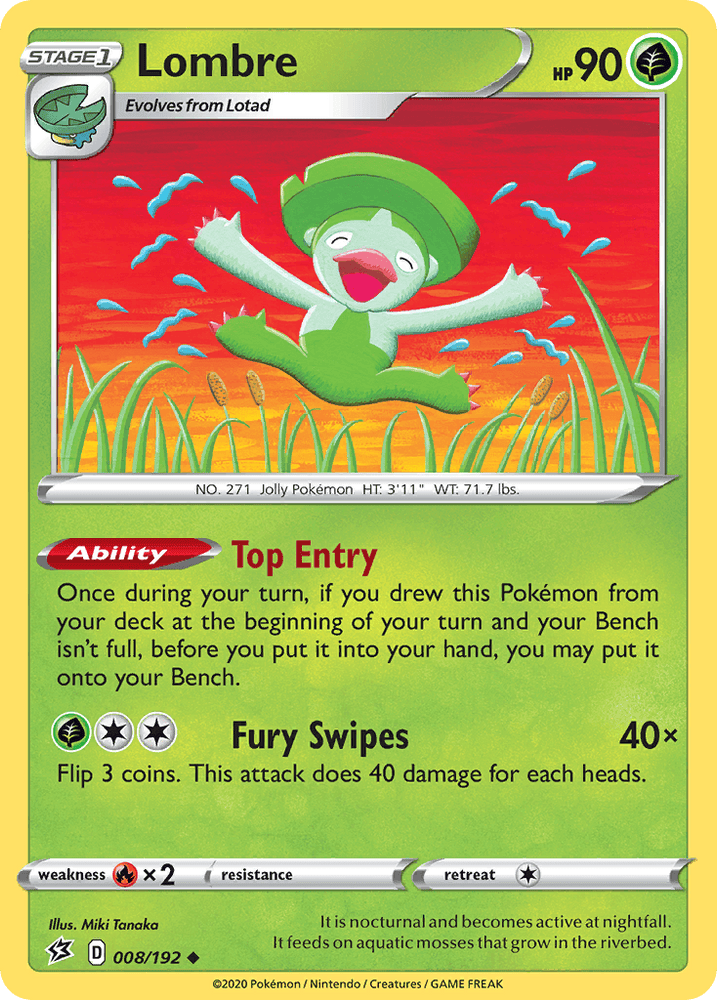 Lombre (008/192) [Sword & Shield: Rebel Clash] (Online Only)
