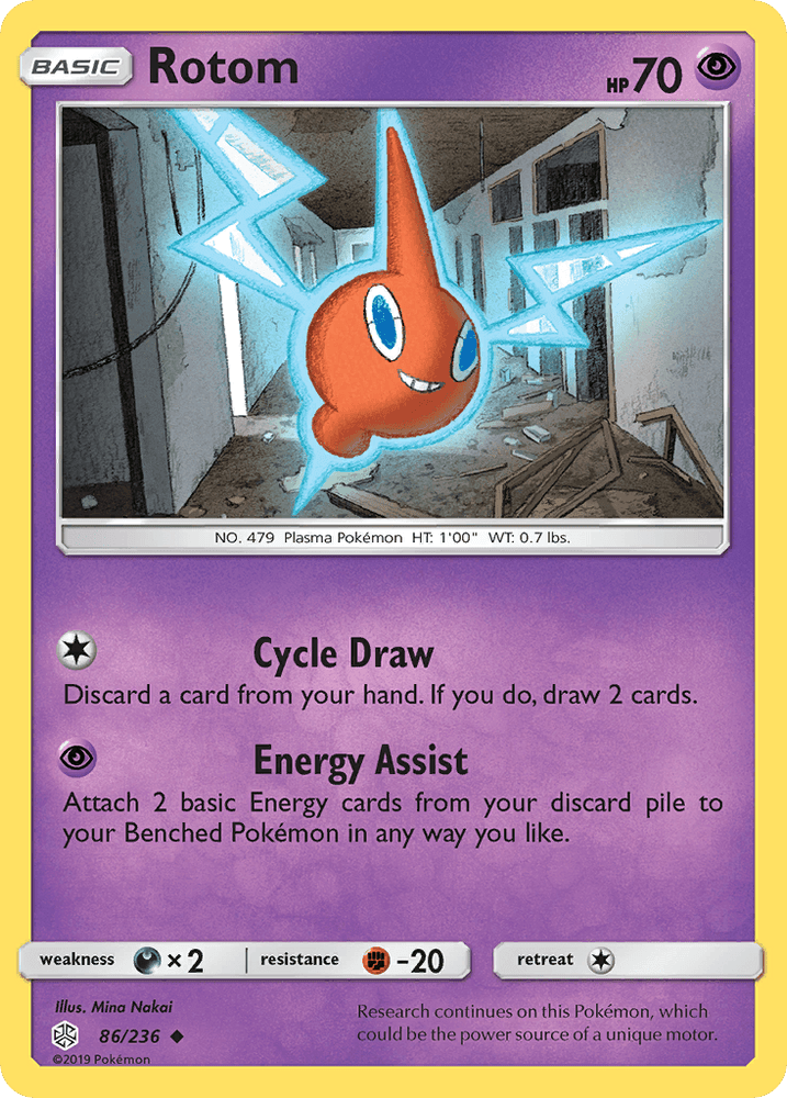 Rotom (86/236) [Sun & Moon: Cosmic Eclipse] (Online Only)