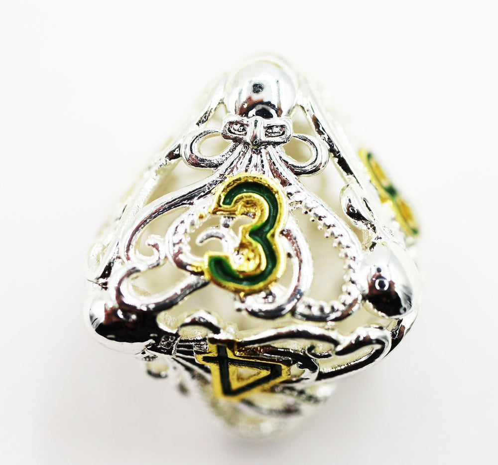 Mind Eater: Celestial - Hollow Metal RPG Dice Set (ONLINE ORDER ONLY)