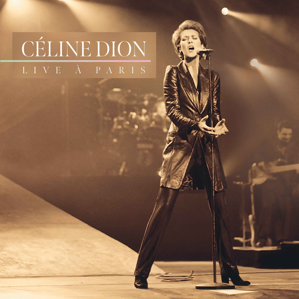 Celine Dion - Live À Paris [Golden Tan Vinyl] [2LP] [Vinyl] (ONLINE ORDER ONLY)