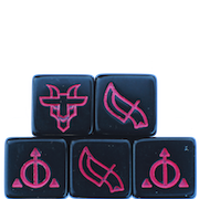 Ashes: Ceremonial Dice 5-Pack (ONLINE ORDER ONLY)