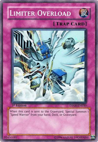 Limiter Overload [DP08-EN030] Super Rare (ONLINE ORDER ONLY)