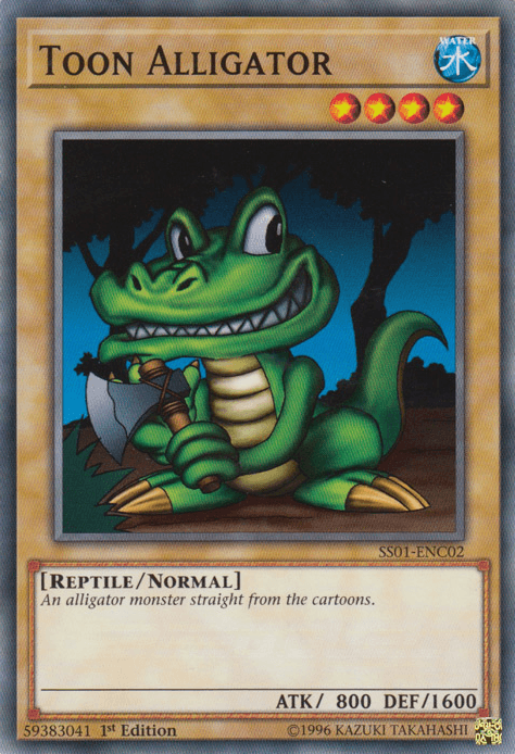 Toon Alligator [SS01-ENC02] Common (ONLINE ORDER ONLY)