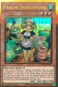 Parlor Dragonmaid [MAGO-EN023] Gold Rare (ONLINE ORDER ONLY)