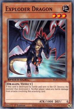 Exploder Dragon [SGX1-ENG08] Common (ONLINE ORDER ONLY)