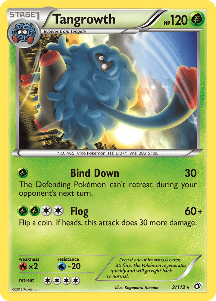 Tangrowth (2/113) [Black & White: Legendary Treasures] (Online Only)