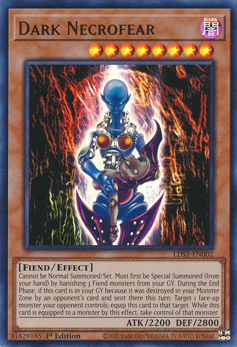 Dark Necrofear [LDS3-EN002] Ultra Rare (ONLINE ORDER ONLY)