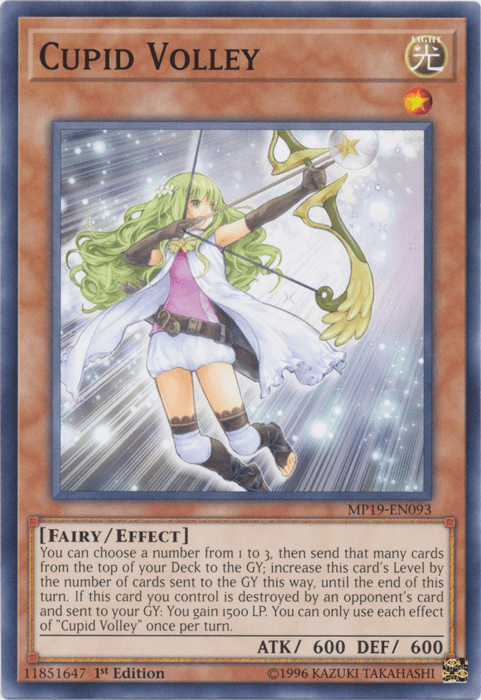 Cupid Volley [MP19-EN093] Common (ONLINE ORDER ONLY)