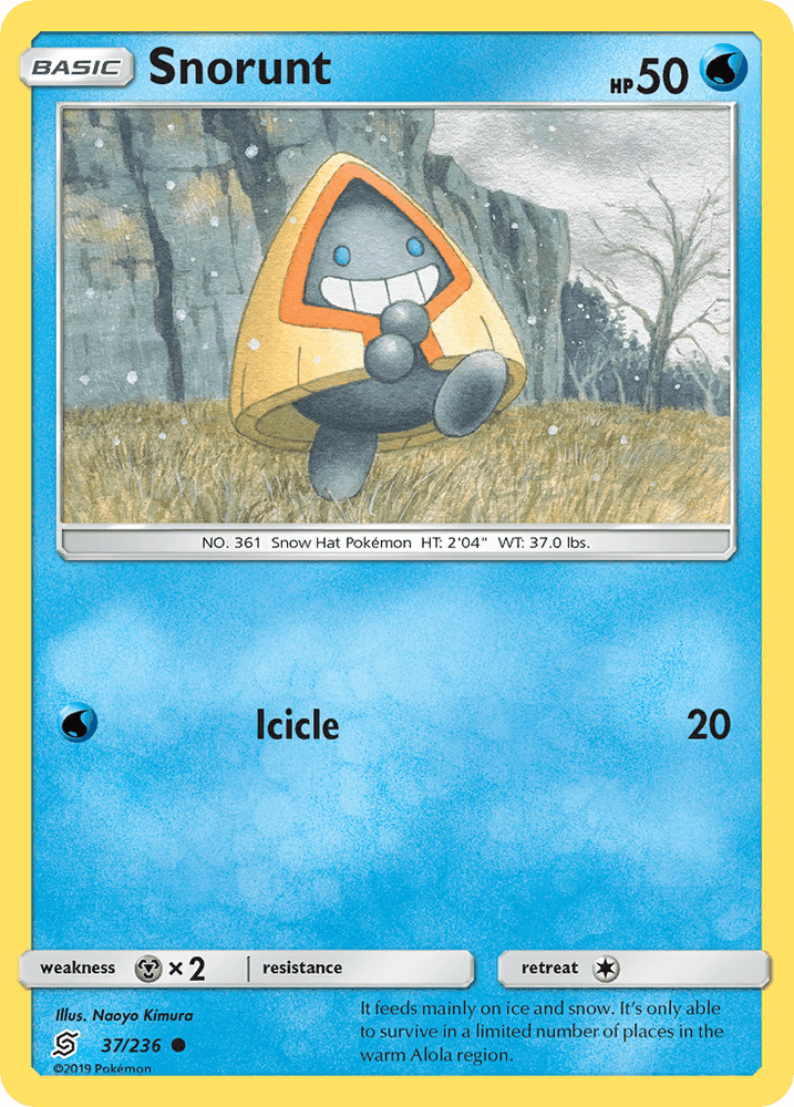 Snorunt (37/236) [Sun & Moon: Unified Minds] (Online Only)
