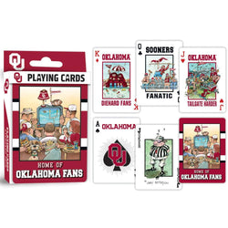 Oklahoma Sooners Fan Deck Playing Cards - 54 Card Deck (ONLINE ORDER ONLY)