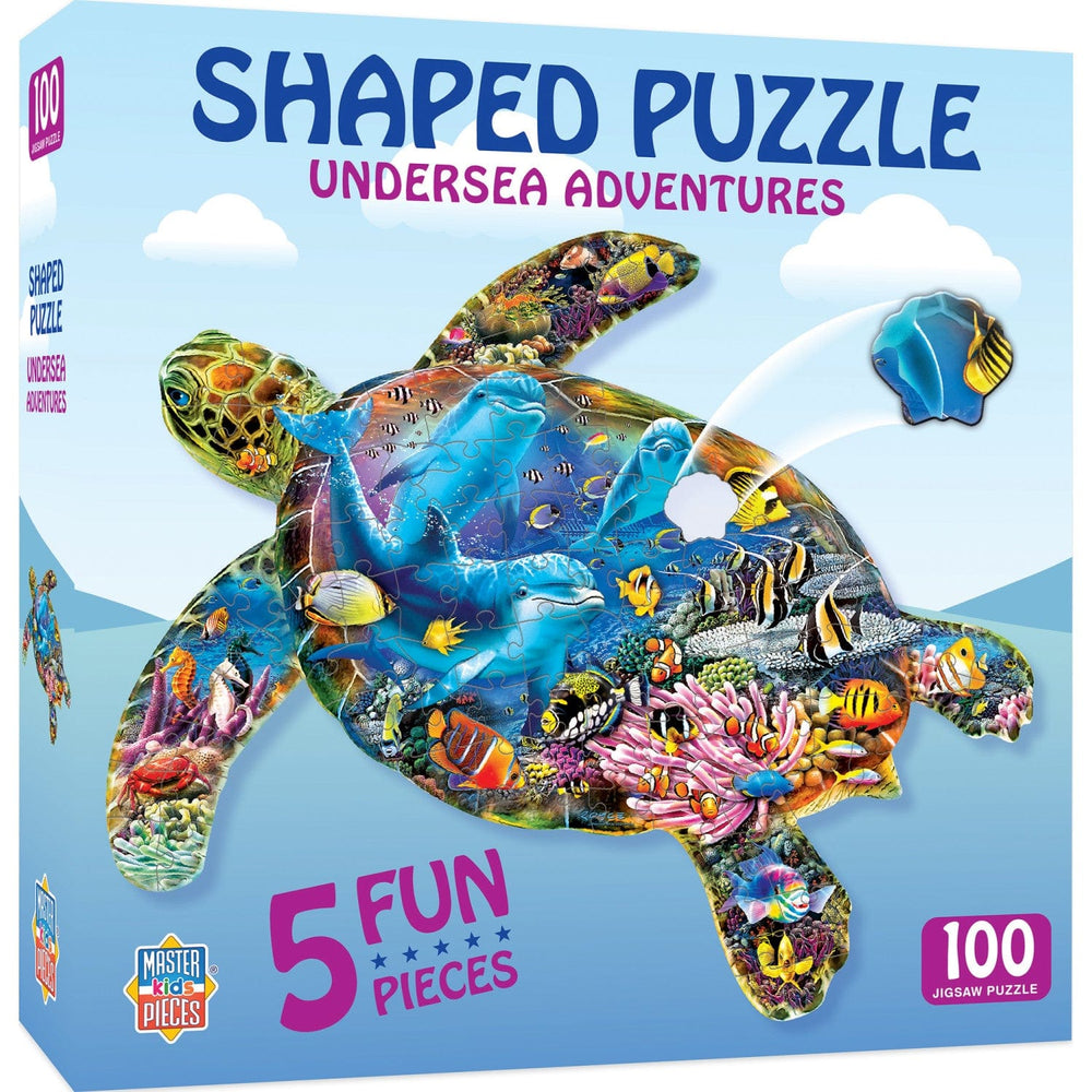 Undersea Adventures - 100 Piece Shaped Jigsaw Puzzle (ONLINE ORDER ONLY)