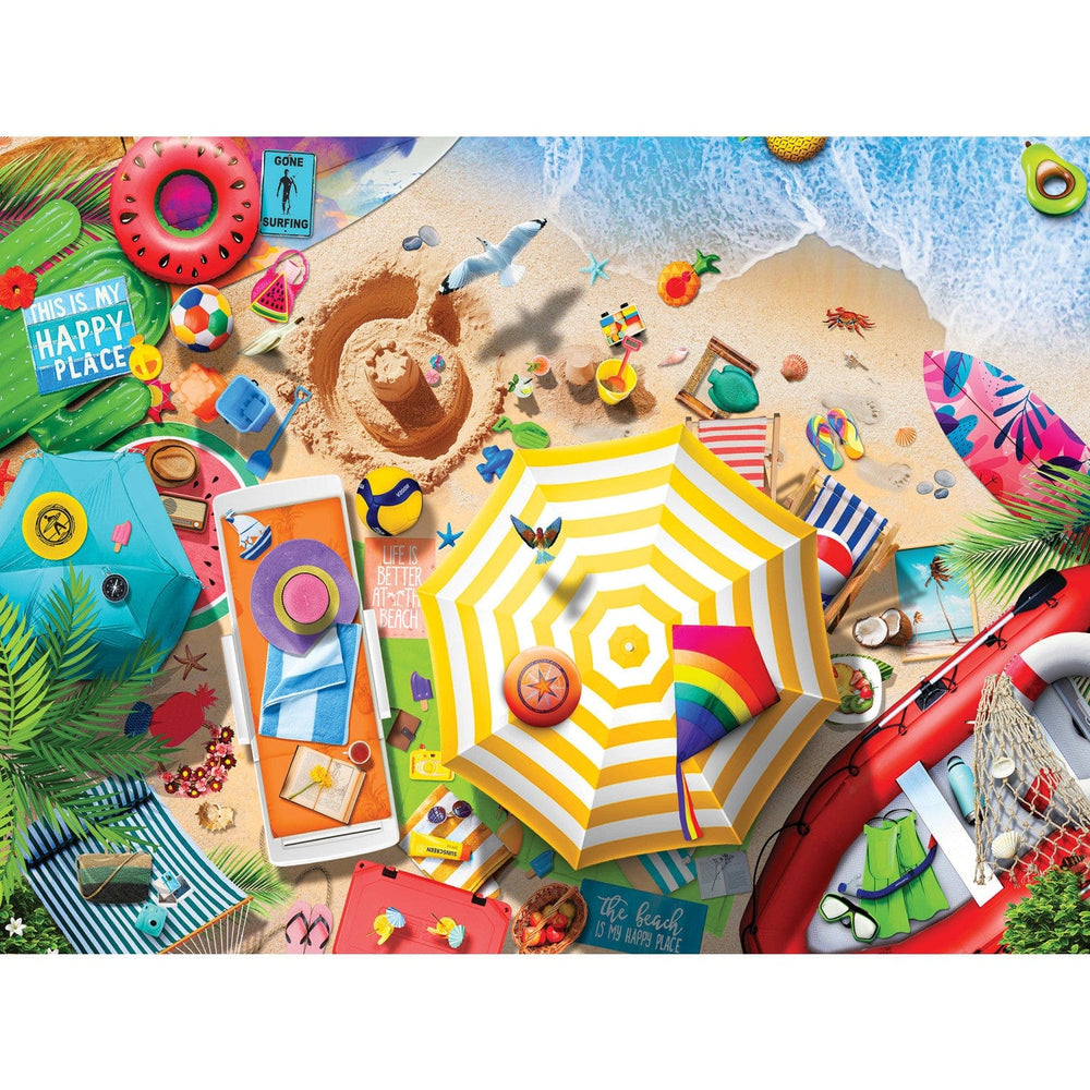 Greetings From The Beach - 550 Piece Jigsaw Puzzle (ONLINE ORDER ONLY)