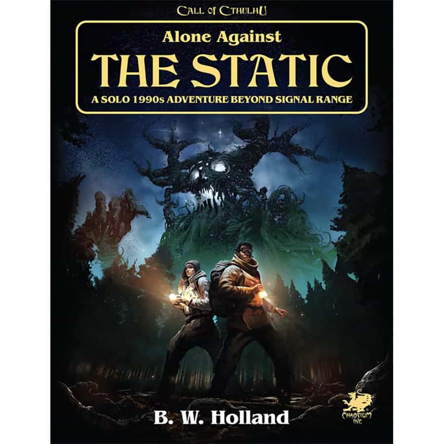 Call of Cthulhu 7e: Alone Against the Static a Solo 1990s Adventure Beyond the Signal Range- Roleplaying Game (Online Order Only)