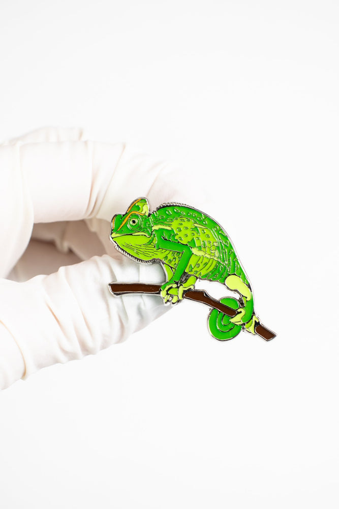 Chameleon Enamel Pin (Online Order Only)