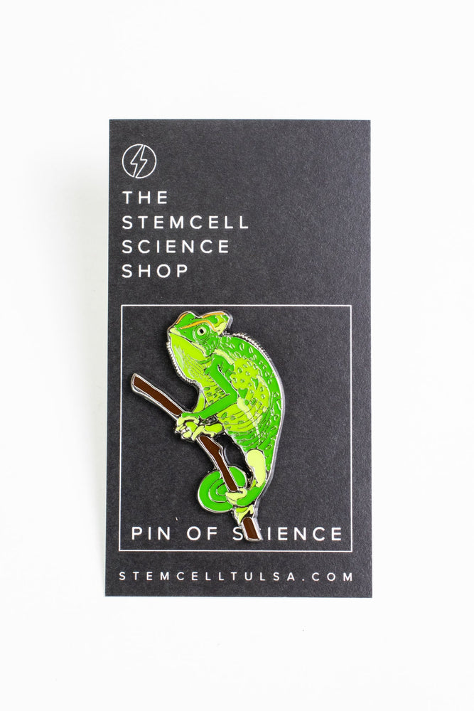 Chameleon Enamel Pin (Online Order Only)