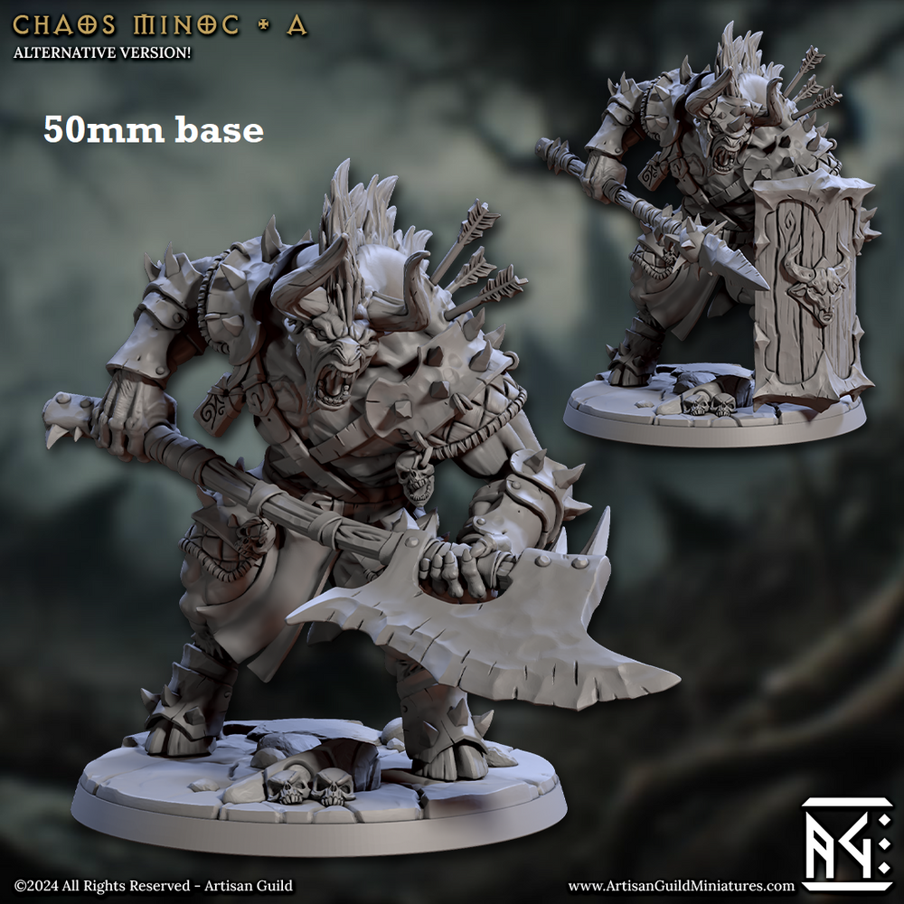 Chaos Minoc - Sculpt A (Minotaur) (Online Only)