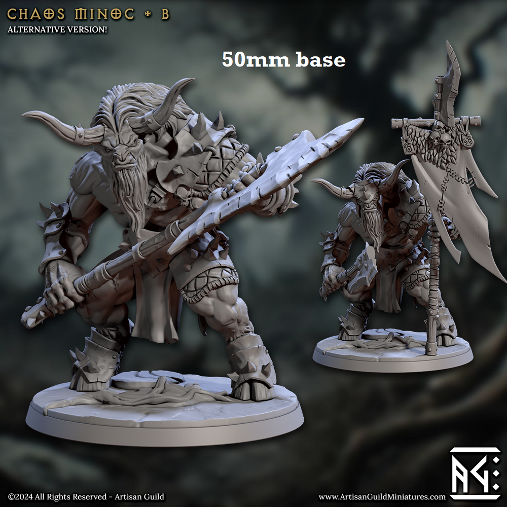 Chaos Minoc - Sculpt B (Minotaur) (Online Order Only)