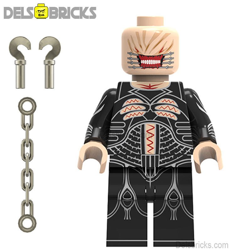 Chatterbox Cenobite from Hellraiser Lego Minifigures Custom Horror Toys (ONLINE ORDER ONLY)