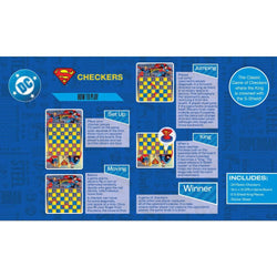 Superman Checkers Board Game (ONLINE ORDER ONLY)