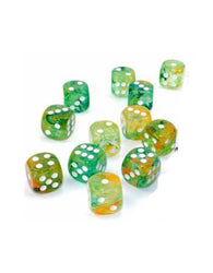 Chessex: D6  Nebula Dice sets - 16mm (Online Order Only)
