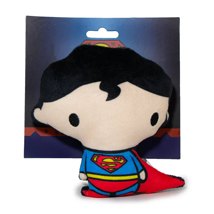 Chibi Superman Squeaky Plush Dog Toy (Online Order Only)