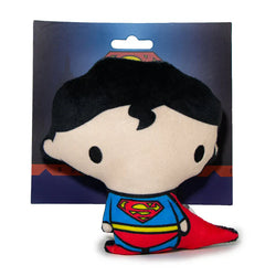 Chibi Superman Squeaky Plush Dog Toy (Online Order Only)