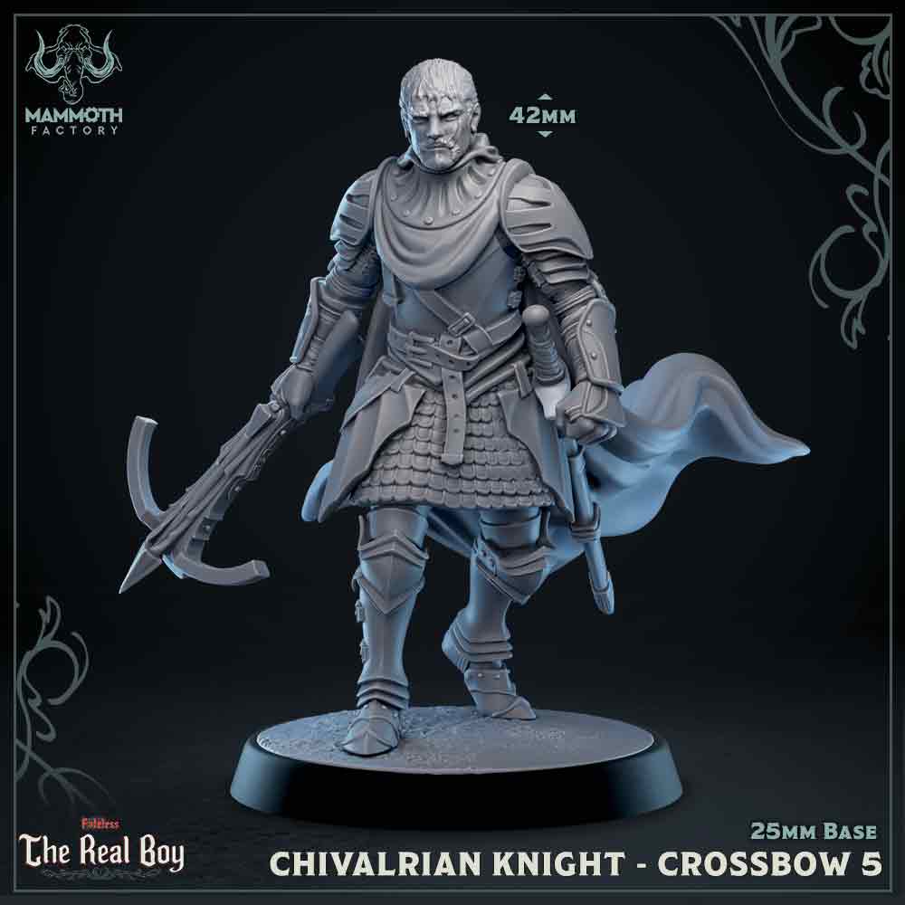 Chivalrian Knight with Crossbow 5 (Paladin) (Online Order Only)
