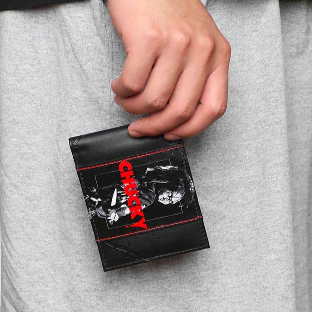 Child's Play Chucky Horror Bi-Fold Wallet (Online Order Only)