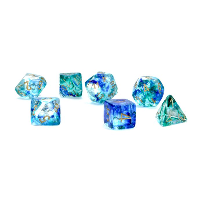 7-Set Cube Luminary Nebula Oceanic with Gold (ONLINE ORDER ONLY)