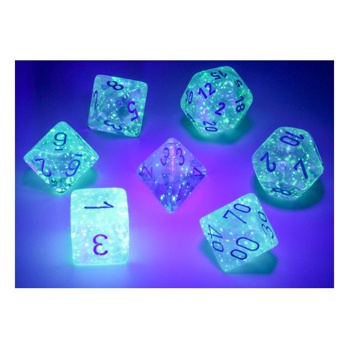7-Set Cube Borealis Luminary Icicle with Light Blue (ONLINE ORDER ONLY)