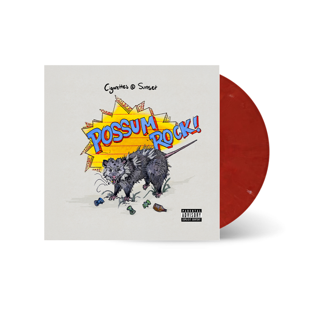 Cigarettes @ Sunset - Possum Rock [Red LP] [Vinyl]