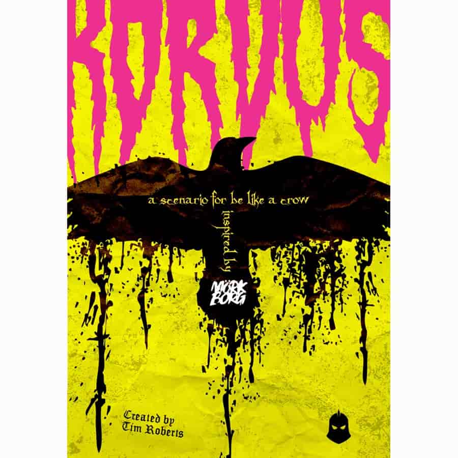 Korvus - Be like a Crow - Roleplaying Game (Online Order Only)