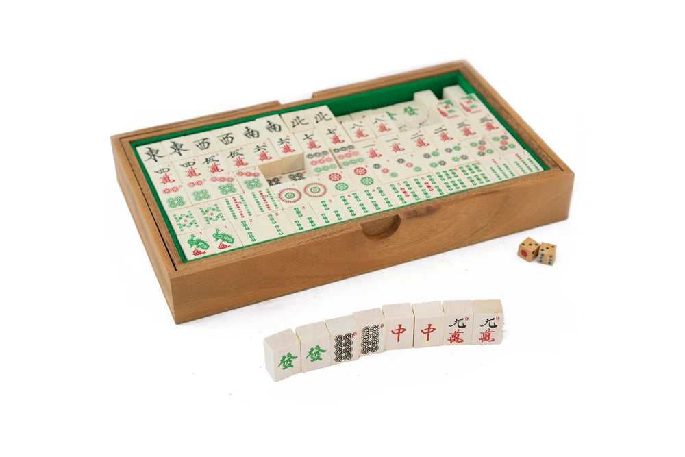 Wooden Mahjong Board Game (Online Order Only)