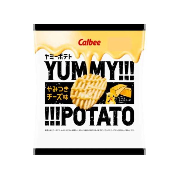 Calbee Yummy Potato Chips Cheese Flavor (48g) (Japan) (ONLINE ORDER ONLY)