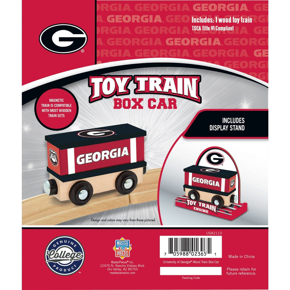 Georgia Bulldogs Toy Train Box Car (ONLINE ORDER ONLY)