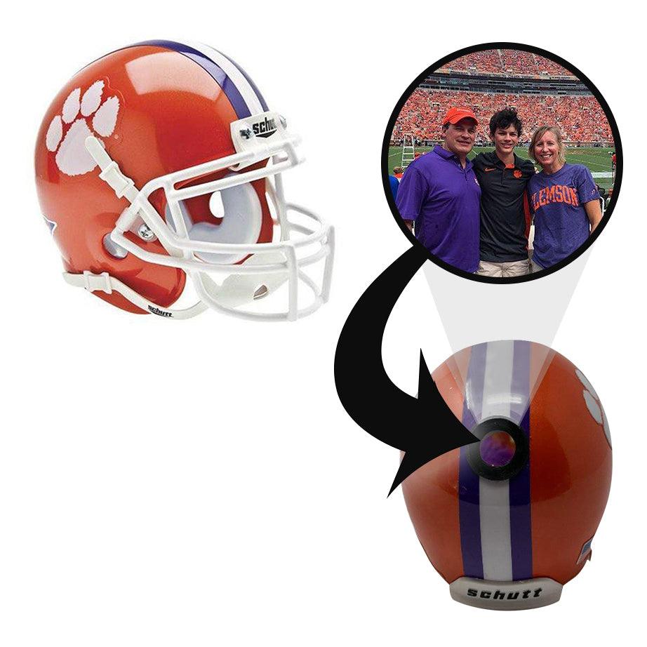 Clemson Tigers College Football Collectible Mini Helmet - Picture Inside - FANZ Collectibles (Online Order Only) (ONLINE ORDER ONLY)
