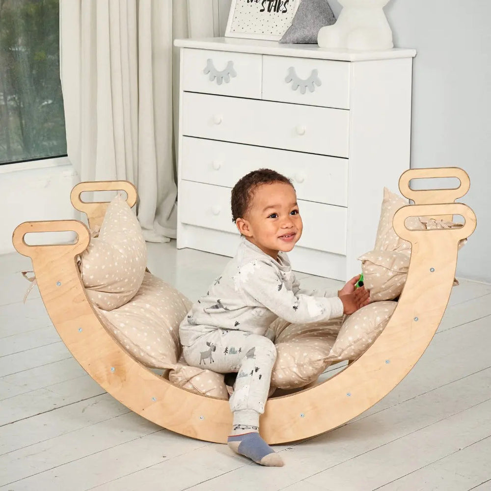 Climbing Arch + Cushion - Montessori Climbers for Toddlers (ONLINE ORDER ONLY)