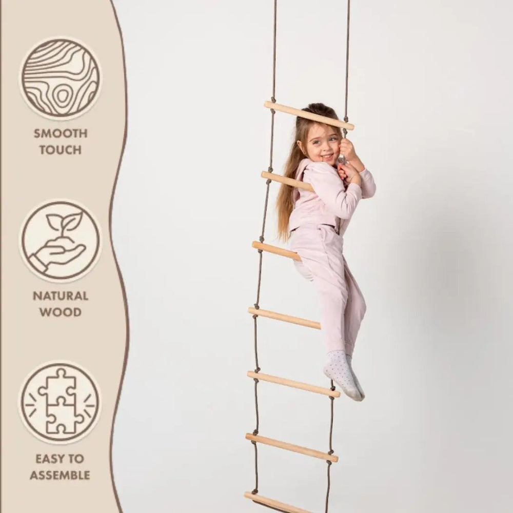 Climbing rope ladder for kids 3-9 y.o. (ONLINE ORDER ONLY)