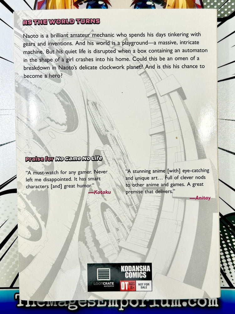 Clockwork Planet Vol 1 Loot Crate Exclusive (Online Order Only)