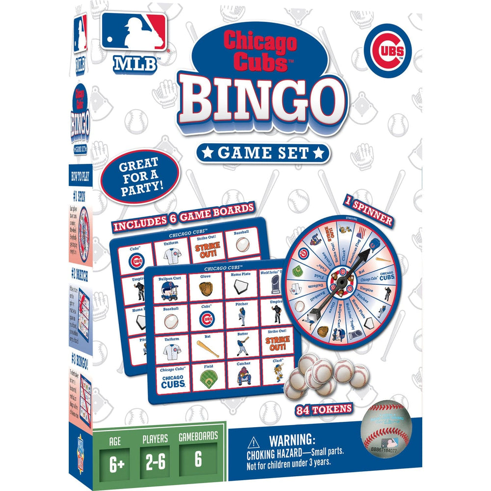 Chicago Cubs Bingo Game (ONLINE ORDER ONLY)