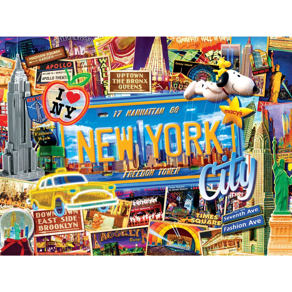 Greetings From New York - 550 Piece Jigsaw Puzzle (ONLINE ORDER ONLY)