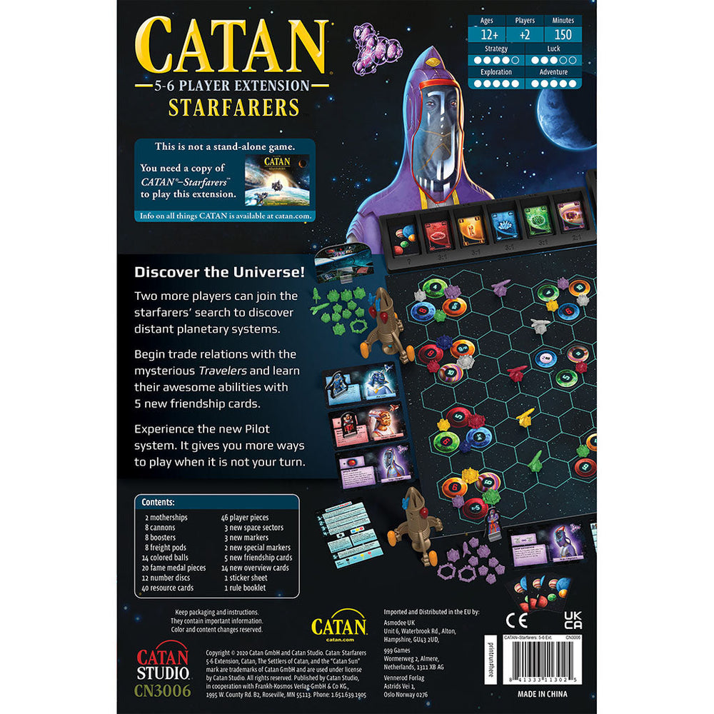 Catan: Starfarers 2nd Edition 5-6 Player Expansion (ONLINE ORDER ONLY)