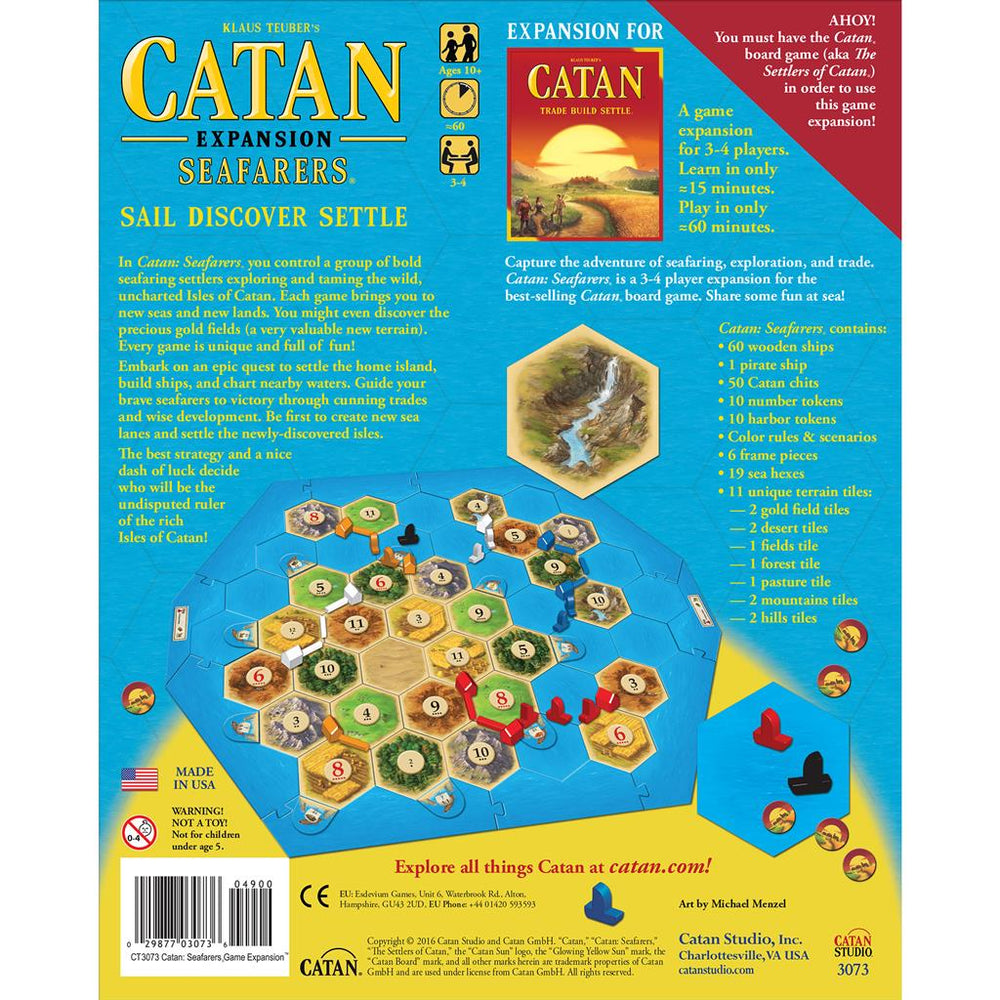 Catan Expansion: Seafarers (ONLINE ORDER ONLY)
