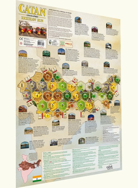 Catan: Scenario - Rickshaw Run (ONLINE ORDER ONLY)