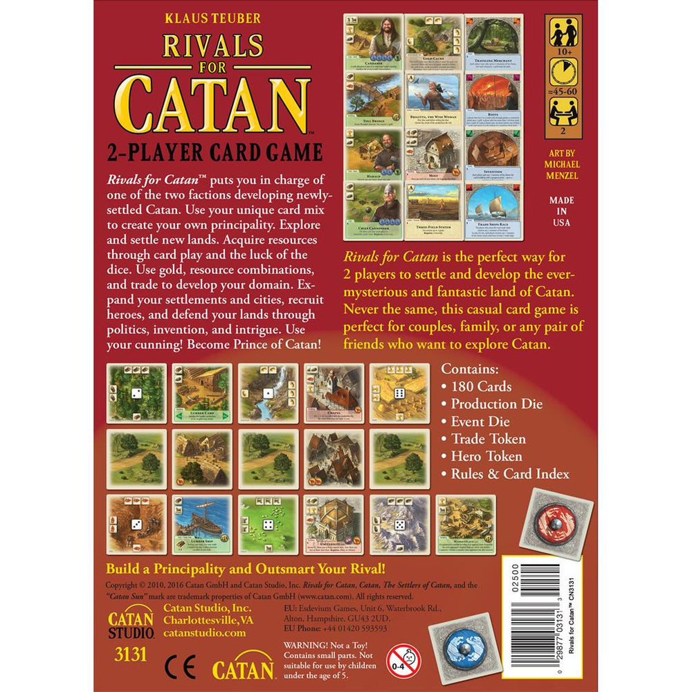 Rivals for Catan (2 Players) (ONLINE ORDER ONLY)